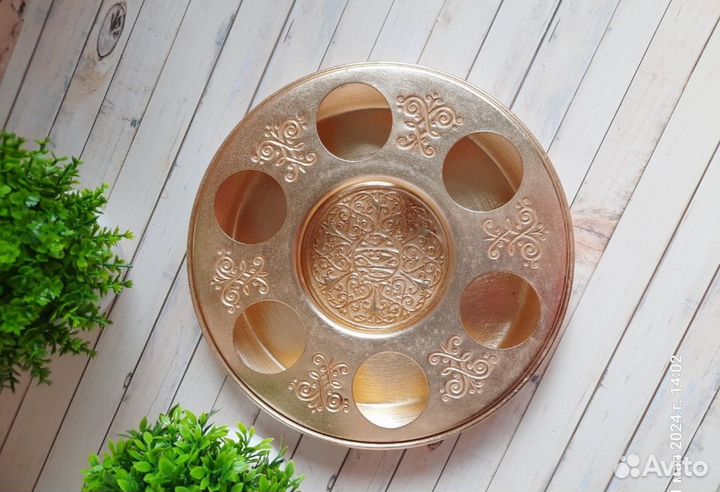 Подставка, блюдо, Пасхальное для яиц, Москва