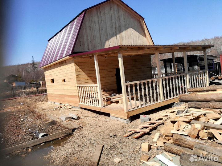 Строительство домов.бань.заборы.сайдинг