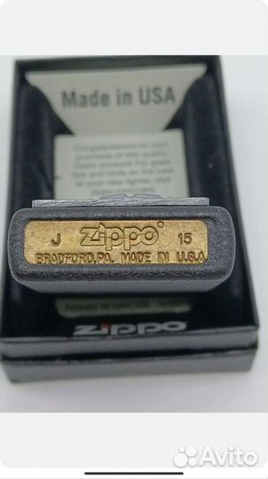 Зажигалка zippo ручная граната