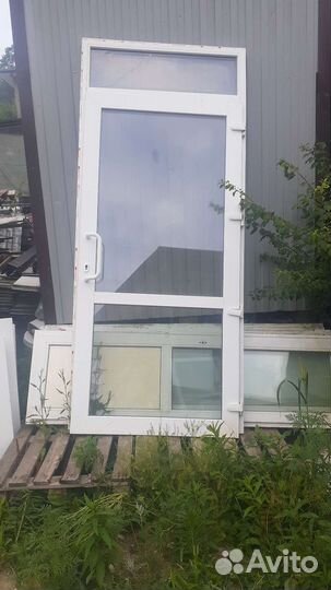 Окна двер пластиковые бу