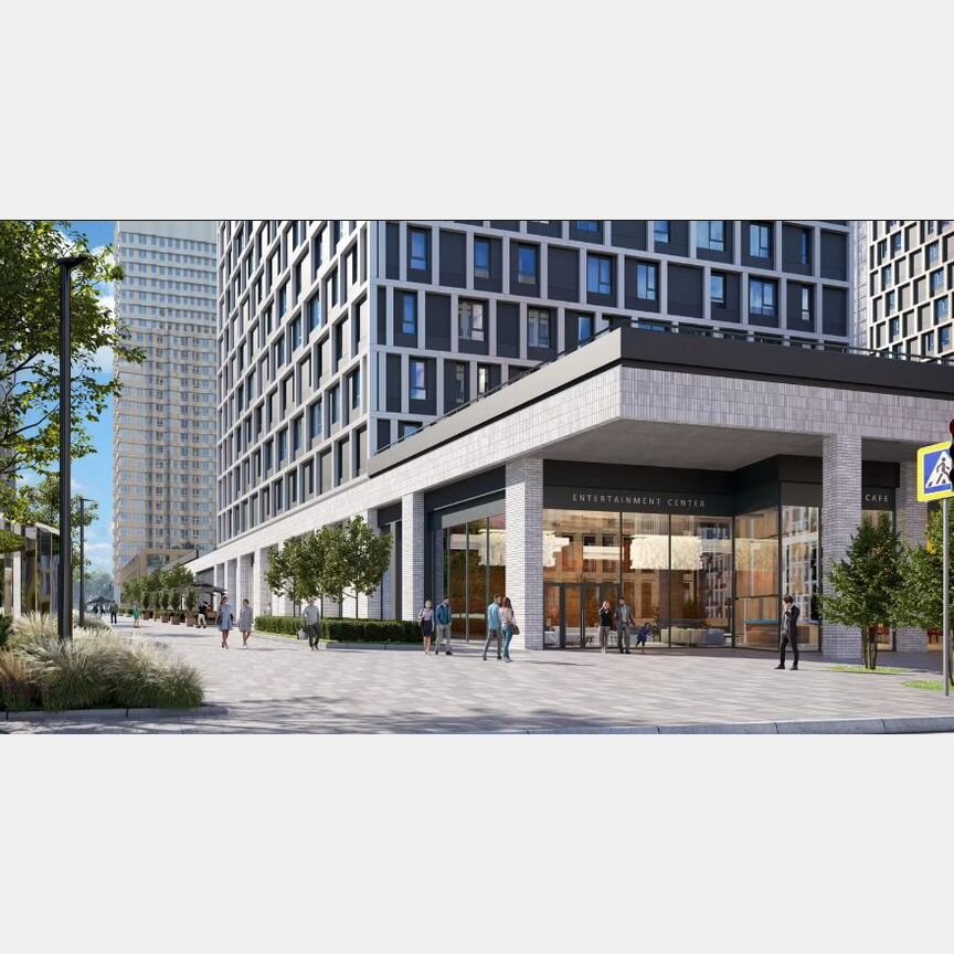 2-к. квартира, 73 м², 22/43 эт.