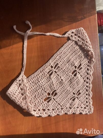 Косынка вязаная