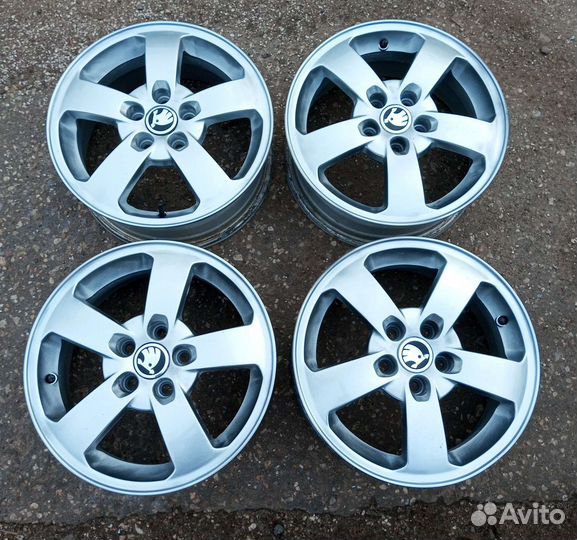 Литые диски r15 5 100