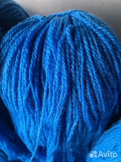 Пряжа для вязания мохер, шерсть, х/б времен СССР