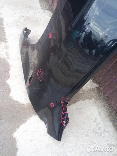 Крыло переднее левое Toyota Land Cruiser 200 2011г