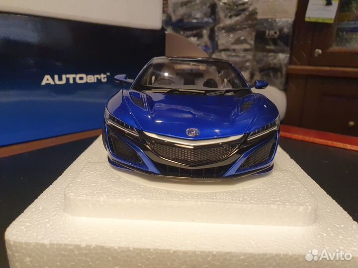 1:18 Autoart Honda NSX (NC1) Pearl Blue