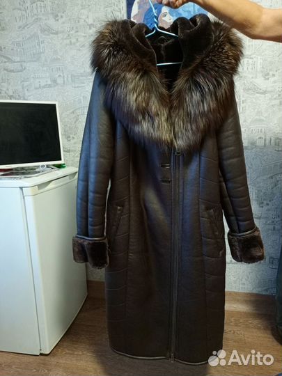 Дубленка женская 46 48 размер