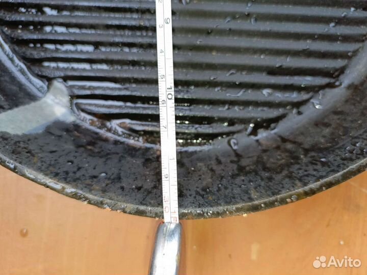 Чугунная сковорода гриль