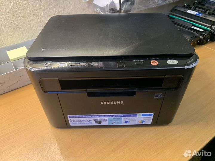 Мфу лазерный Samsung SCX-3205. Обслужен. Отс
