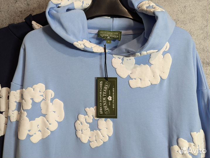 Худи denim tears