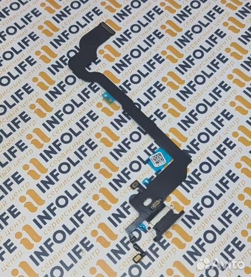 Шлейф для iPhone X на системный разъем Премиум