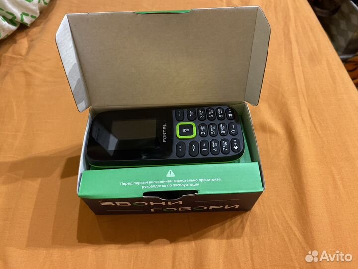 Телефон fontel кнопочный