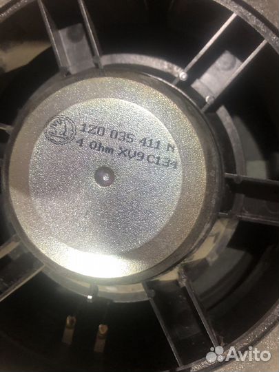 Штатные динамики skoda yeti