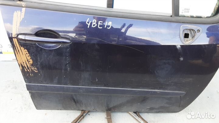 Дверь передняя правая renault modus 2 хэтчбек