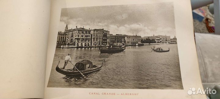 Литография Венеция набережная Скьявони, 30 листов