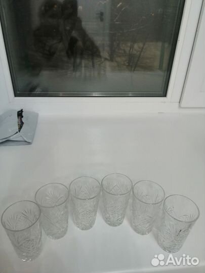 Хрустальные рюмки