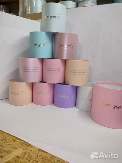 Шляпные коробки для цветов