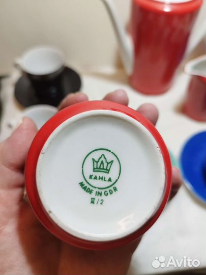 Винтажный сервиз Kahla гдр