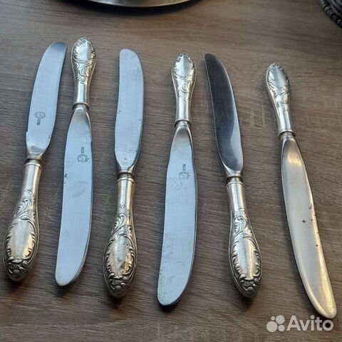 Мельхиоровые ножи СССР объявление продам