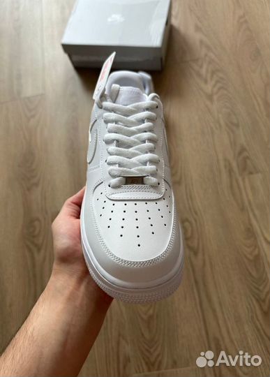 Кроссовки Nike AIR force 1 белые