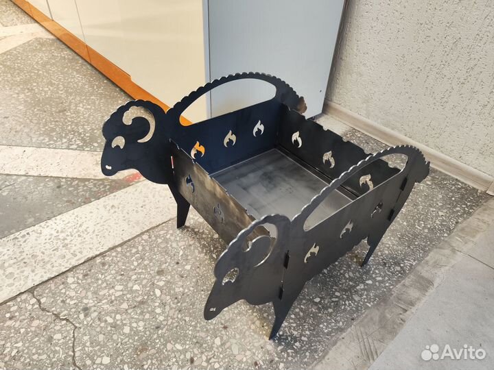 Мангал 30Х50Х50(юбл)