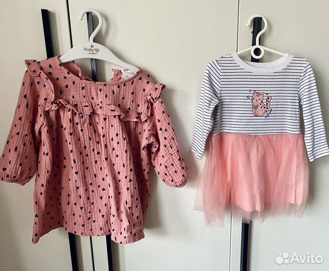 Платья на девочку 80