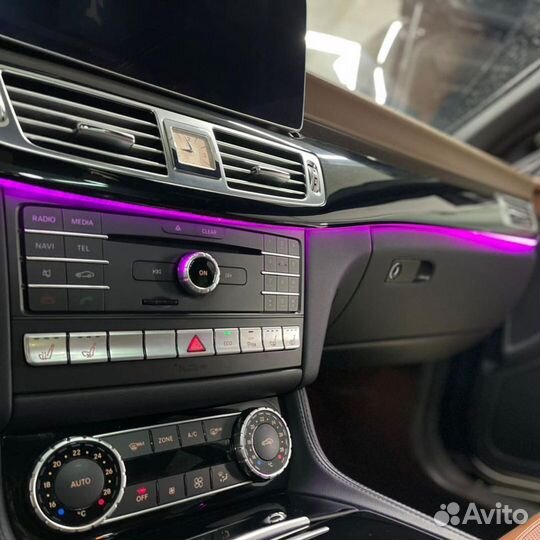 Подсветка салона для mercedes