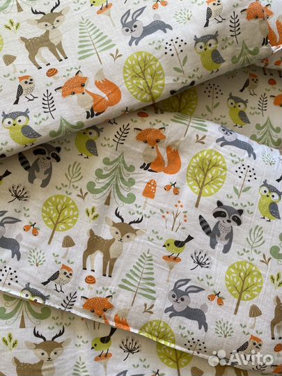 Бортики в детскую кроватку бу