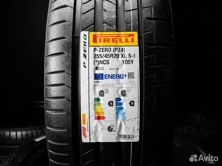 Pirelli P Zero PZ4 285/40 R20 и 255/45 R20 115Y