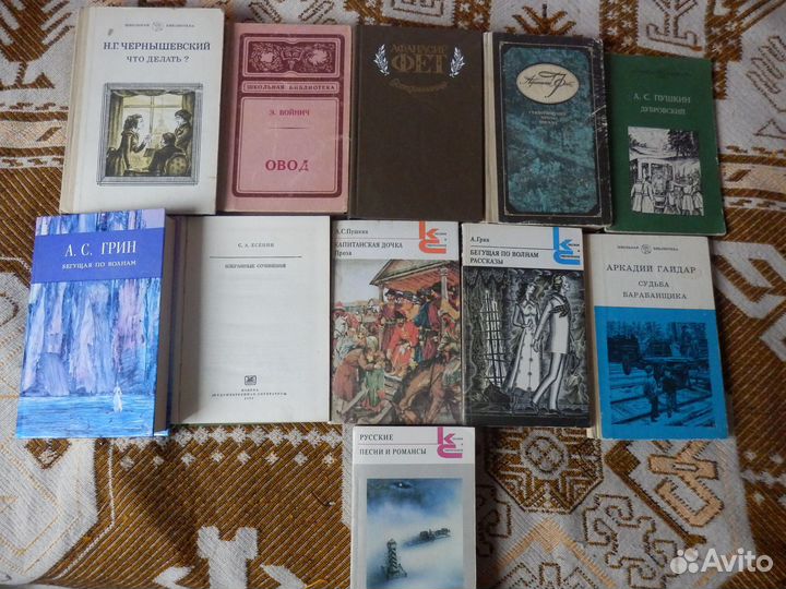 Книги,классики и современники,школьная