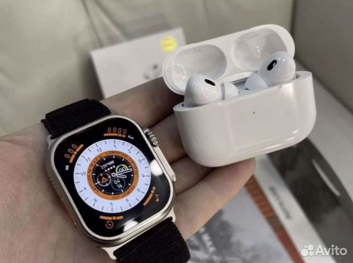 AirPods Pro + Apple Watch 8