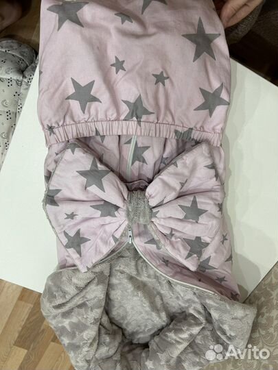 Конверт на выписку для девочки зима,осень,весна