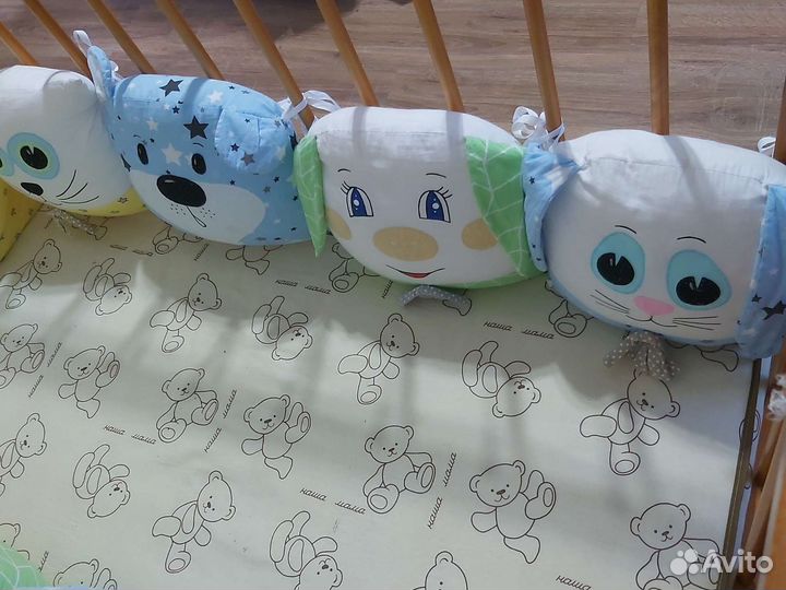 Бортики в кроватку