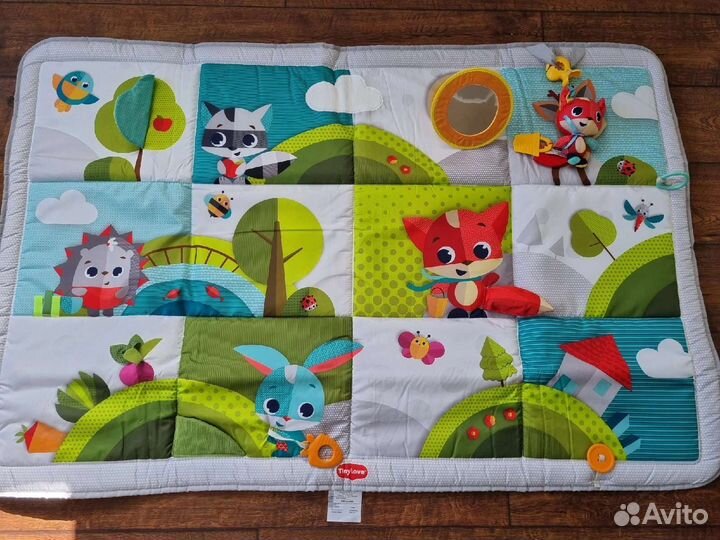 Детский развивающий игровой коврик tiny love
