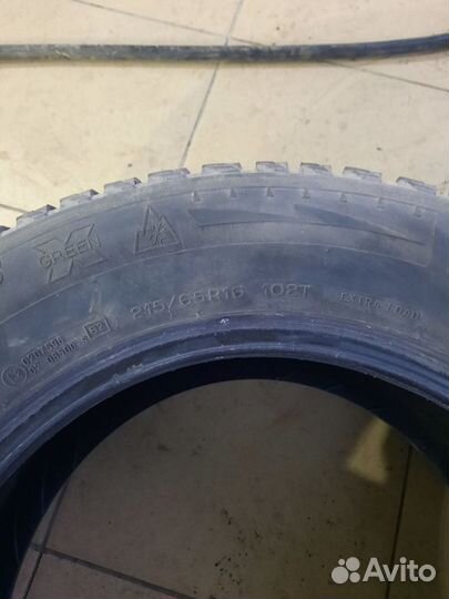 Зимняя резина Michelin 215/65 R16 - 4 шт