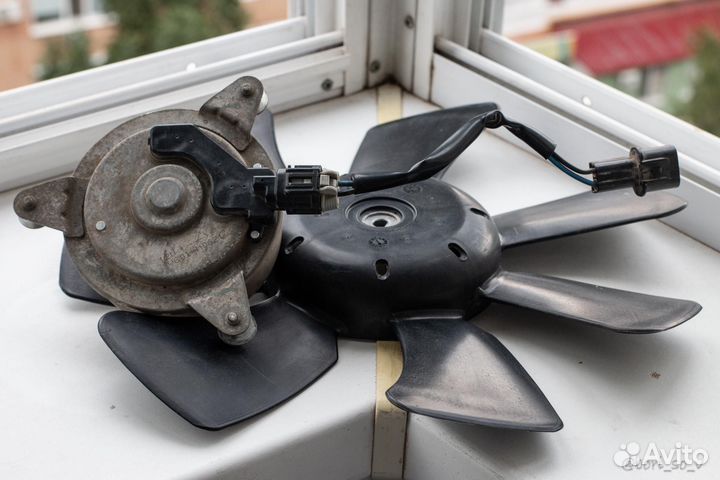 Мотор вентилятора радиатора Outlander II