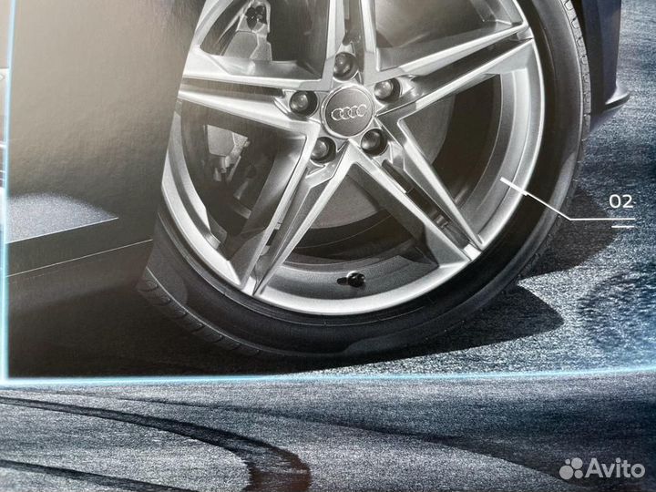 Диски колесные оригинальные audi