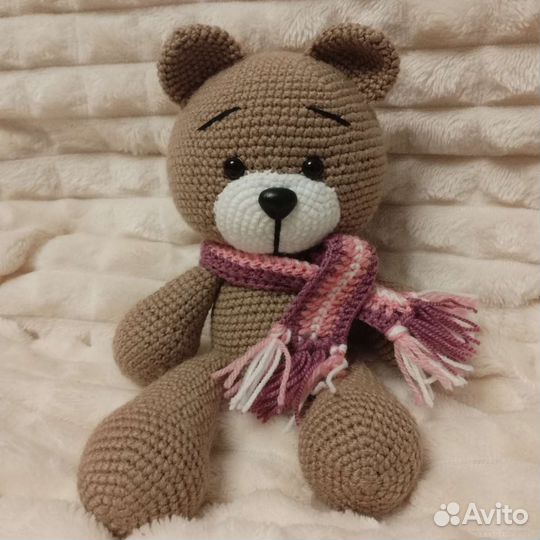 Мишутка вязаный