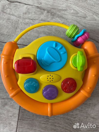 Развивающие музыкальные руль и книга