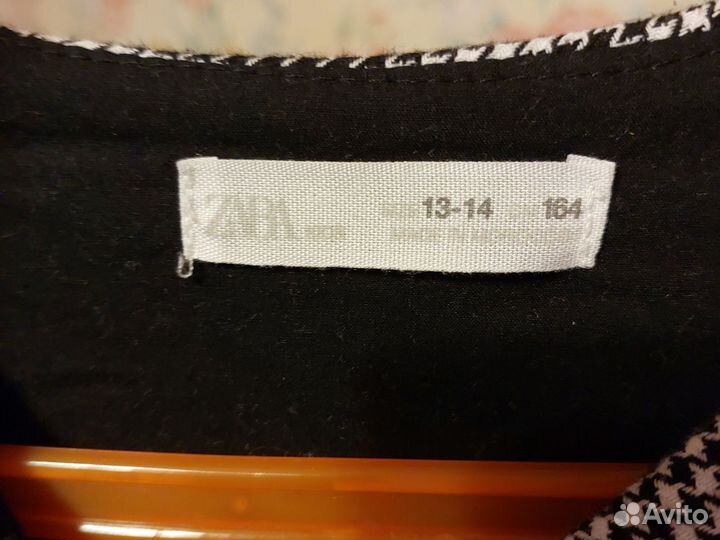 Платье рубашка zara kids