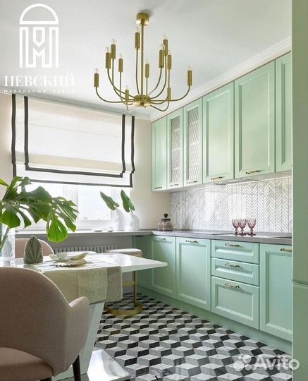 Современный кухонный гарнитур под ключ