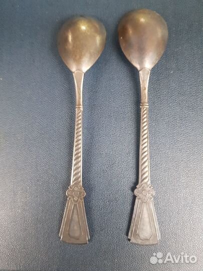 Чайные ложки серебро СССР