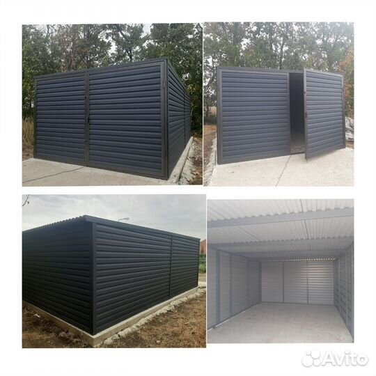 Гараж металлический разборный хозблок бытовка