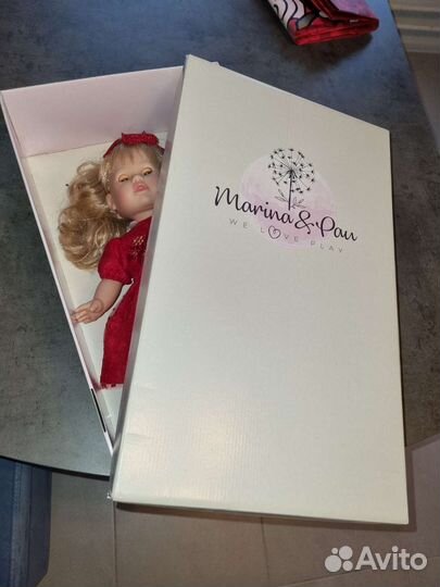 Новая Кукла Marina & Pau Tina 42 см