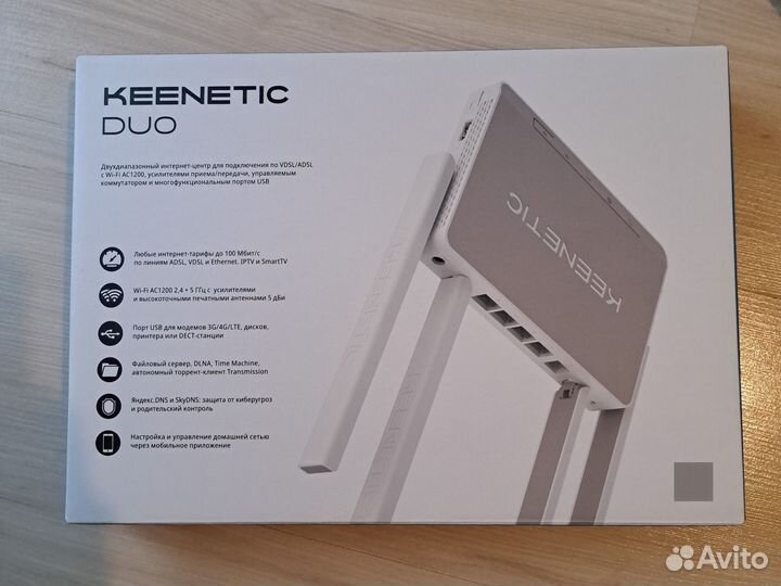 Wifi роутер keenetic duo