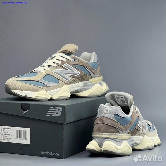 Кроссовки New Balance 9060 Gore-Tex (термо) (Арт.99268)