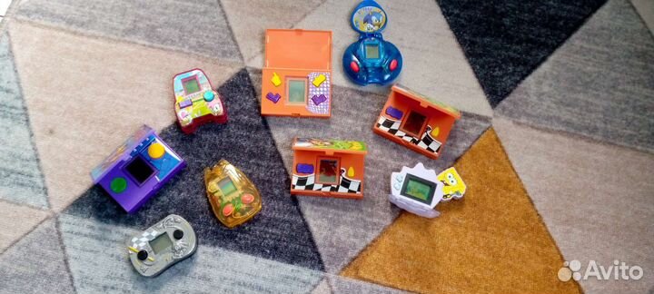 Электронные мини игры sega из Macdonald's