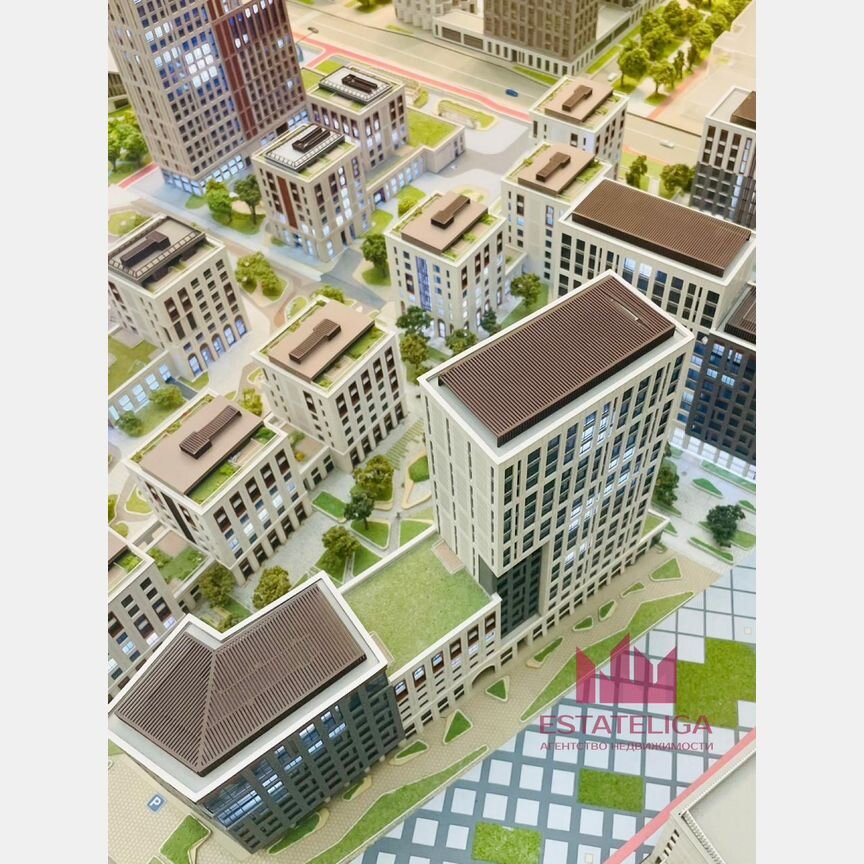 1-к. квартира, 40 м², 12/17 эт.