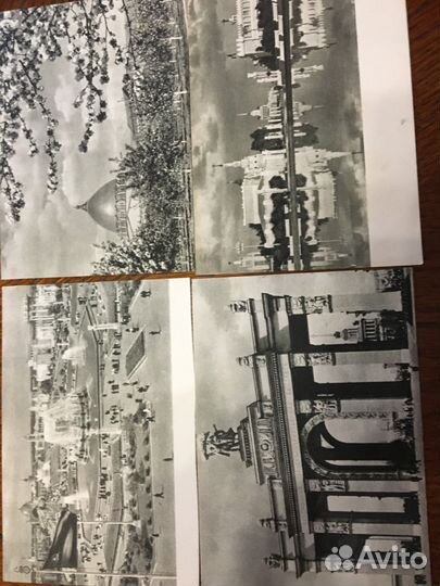 Набор открыток ВДНХ 1954гг