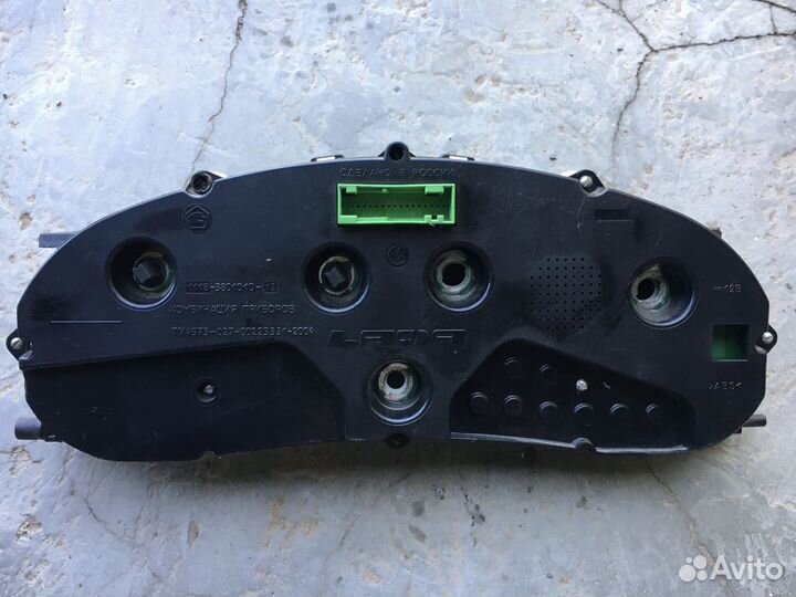 Панель приборов ваз 2110-12 Евро